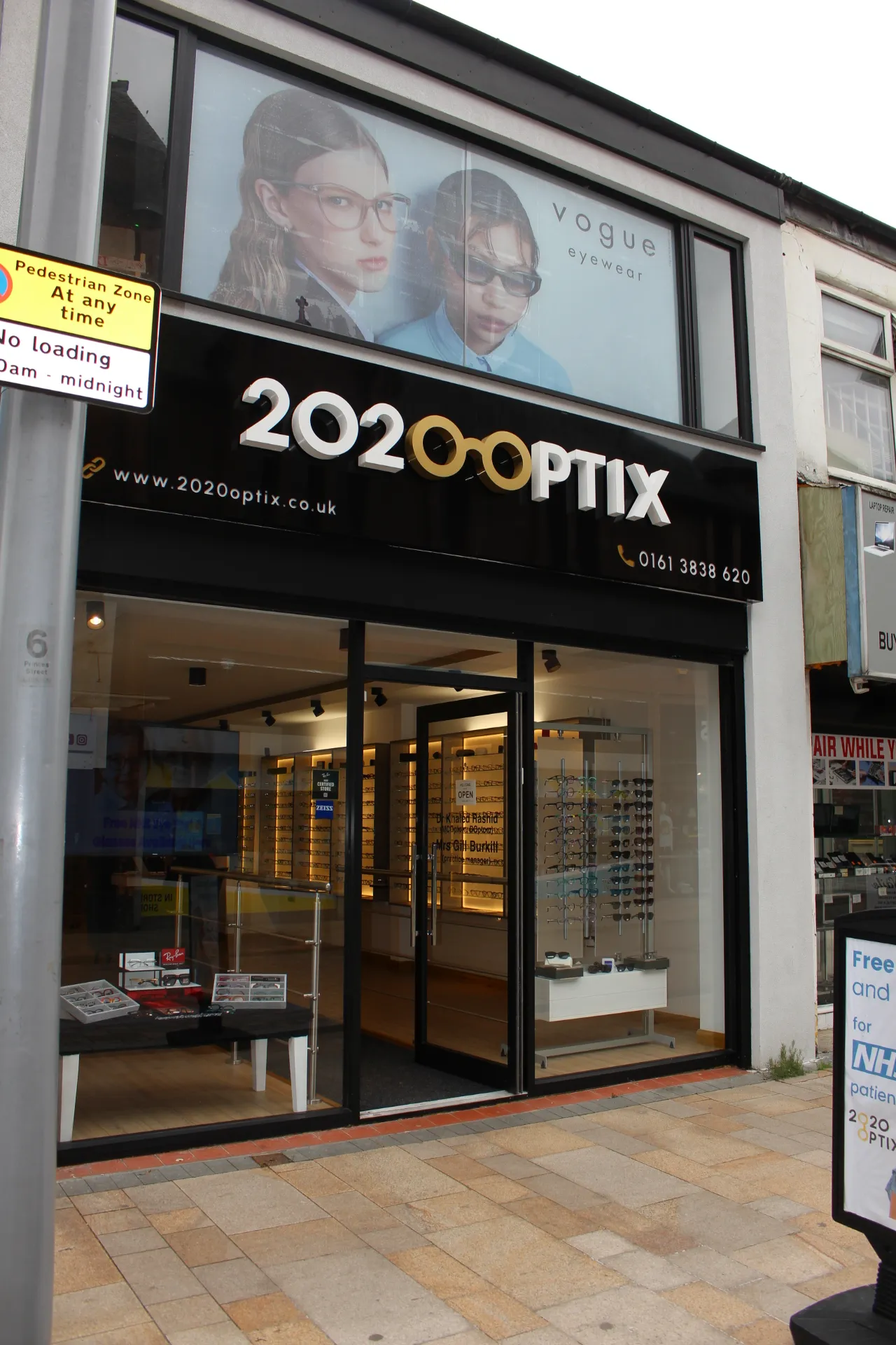Boutique Opticians in Stockport: Interior & Brand-Led Design for 20/20 Optix