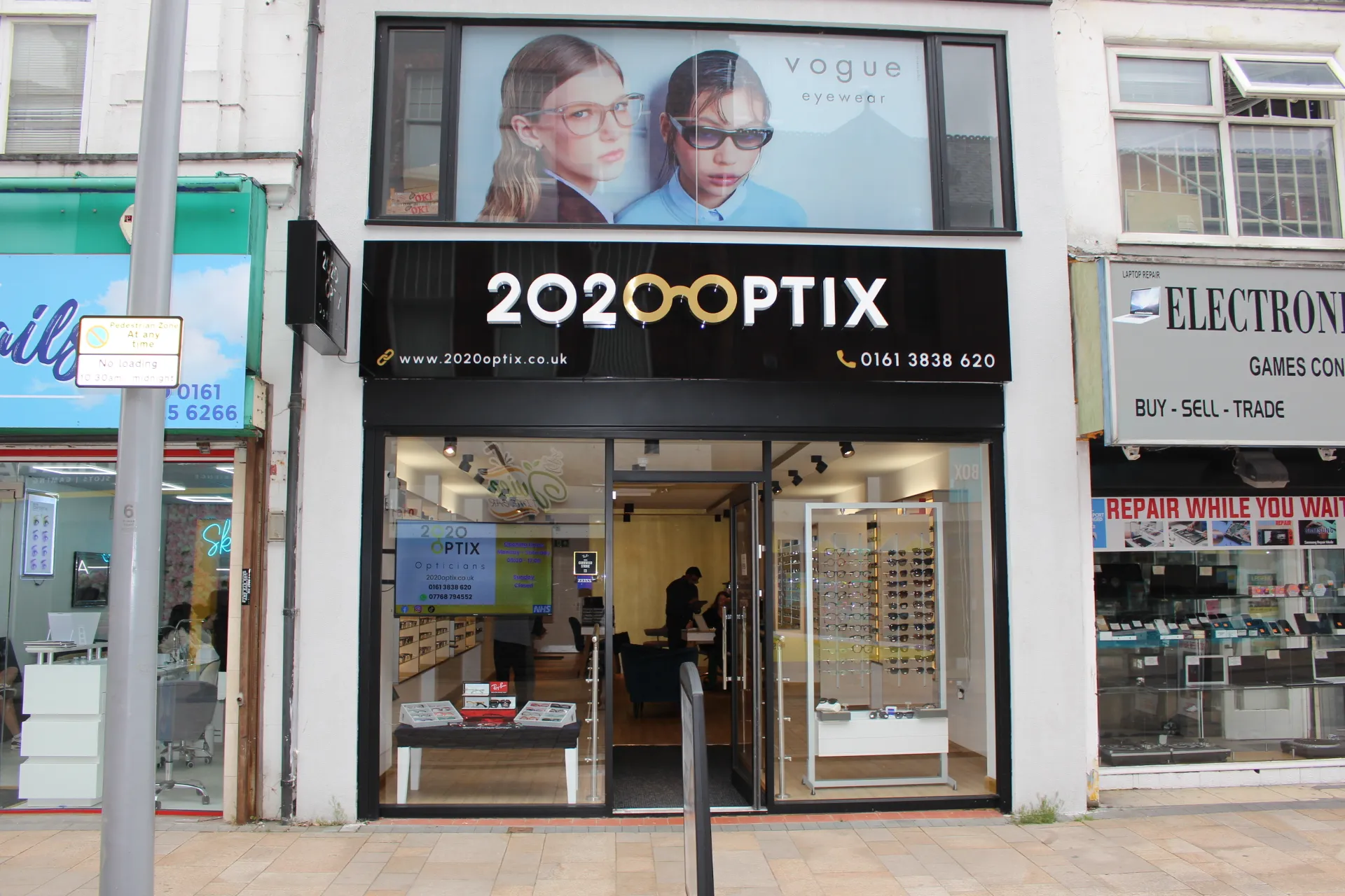 Boutique Opticians in Stockport: Interior & Brand-Led Design for 20/20 Optix
